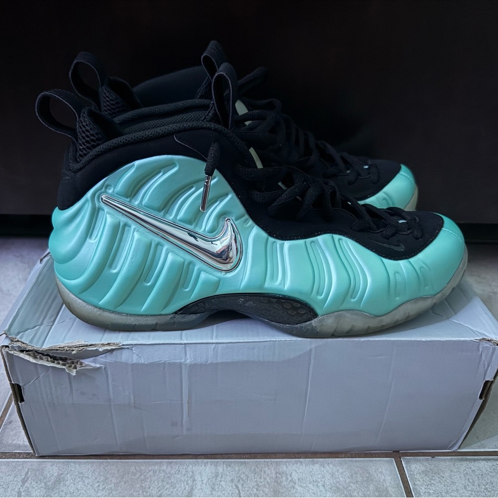 Foamposite Pro Island Green Size 10